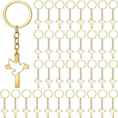 36 قطعة سلاسل المفاتيح زهرة ديزي السائبة ديزي حقيبة يد المفاتيح السحر الجمالية ندفة الثلج حلقات المفاتيح للنساء حقائب اليد محفظة هدية in Kuwait