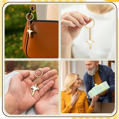 36 قطعة سلاسل المفاتيح زهرة ديزي السائبة ديزي حقيبة يد المفاتيح السحر الجمالية ندفة الثلج حلقات المفاتيح للنساء حقائب اليد محفظة هدية in Kuwait