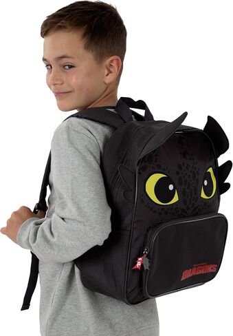 كيفية تدريب حقيبة ظهر التنين للأولاد، حقيبة أطفال بلا أسنان، حقيبة ظهر تنين للأولاد، مقاس واحد رمادي in Kuwait