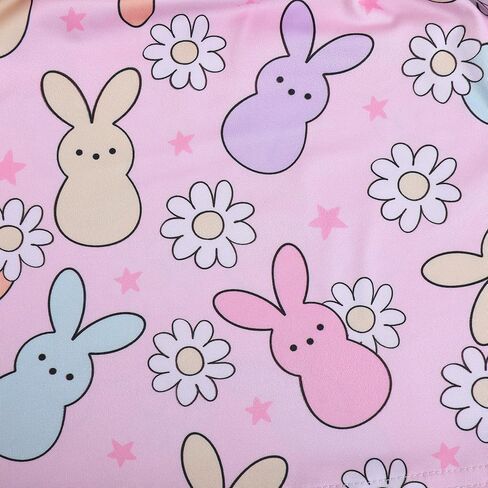 nebljgo Toddler Girl Bunny Clothing Sets Spring Summer T-Shirt Leggings Pants Outfit 3-8Y in Saudi Arabia