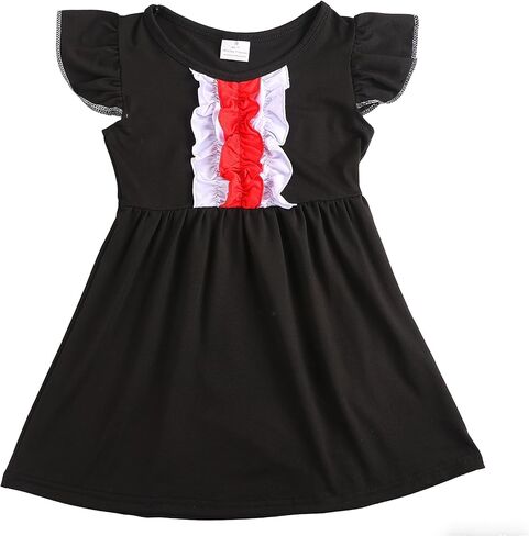 Toddler Girl Baseball Outfits Set Sports Print T-shirts Short Sleeves Pants Outfit 3-8Y in Saudi Arabia
