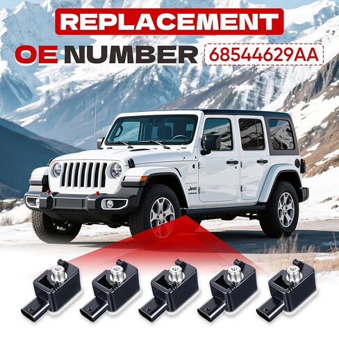 مجموعة مستشعر الخزانة التفاضلية 68544629AA لسيارة Jeep Wrangler JL Rubicon 2018-2024 / Jeep Gladiator Rubicon 2019-2024، استبدال مستشعر المحور لـ Mopar 68544629AA in Saudi Arabia