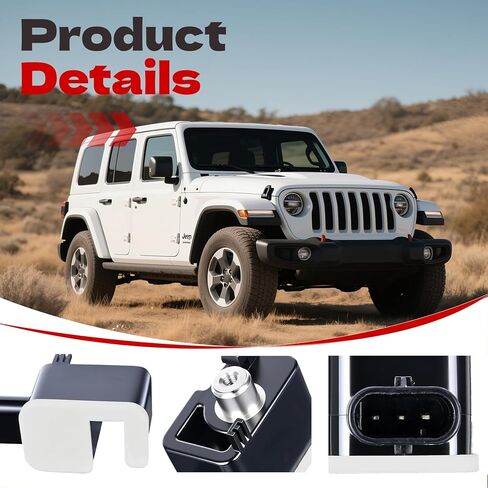 مجموعة مستشعر الخزانة التفاضلية 68544629AA لسيارة Jeep Wrangler JL Rubicon 2018-2024 / Jeep Gladiator Rubicon 2019-2024، استبدال مستشعر المحور لـ Mopar 68544629AA in Saudi Arabia