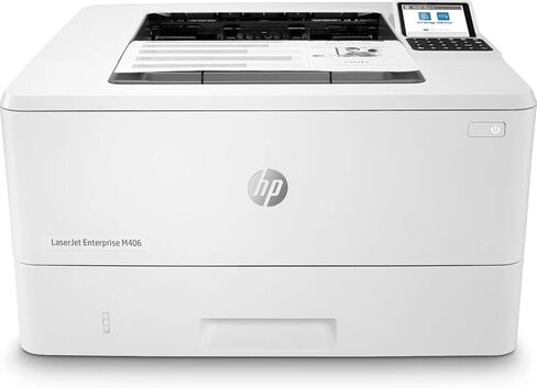 HP LaserJet Enterprise M406dn Monochrome Laser Printer, Black and White, Automatic Duplex Printing, Ethernet Network Ready, High-Speed Business Office Printer, USB 2.0 Connectivity (Renewed) in Saudi Arabia