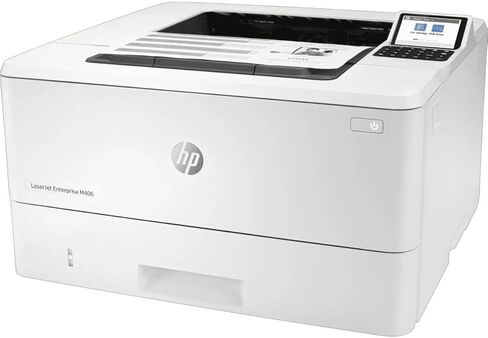HP LaserJet Enterprise M406dn Monochrome Laser Printer, Black and White, Automatic Duplex Printing, Ethernet Network Ready, High-Speed Business Office Printer, USB 2.0 Connectivity (Renewed) in Saudi Arabia