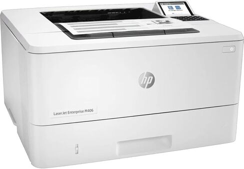 HP LaserJet Enterprise M406dn Monochrome Laser Printer, Black and White, Automatic Duplex Printing, Ethernet Network Ready, High-Speed Business Office Printer, USB 2.0 Connectivity (Renewed) in Saudi Arabia