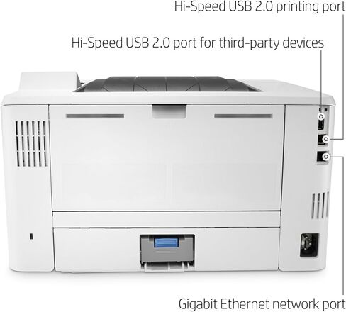 HP LaserJet Enterprise M406dn Monochrome Laser Printer, Black and White, Automatic Duplex Printing, Ethernet Network Ready, High-Speed Business Office Printer, USB 2.0 Connectivity (Renewed) in Saudi Arabia