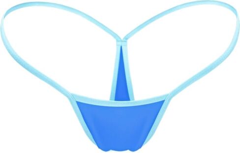 سراويل G string للنساء، سراويل بيكيني منخفضة الارتفاع نابضة بالحياة وقابلة للتنفس ومريحة بدون خياطة من الأسفل بدون عرض in Kuwait