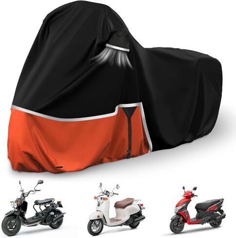 غطاء دراجة نارية مقاوم للماء يحل محل Honda Goldwing مع نماذج الجذع، 420D Oxford Cloth GL1500، GL1800، Valkyrie Interstate غطاء دراجة نارية للحماية من غبار المطر الثلجي in Saudi Arabia