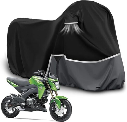 Waterproof Motorcycle Cover Replace for Kawasaki Ninja 400 500 650 Z900 Zx6r Street Without Trunk Models, 420D Oxford Cloth Motorcycle Cover for Snow Rain Dust Protection in Saudi Arabia