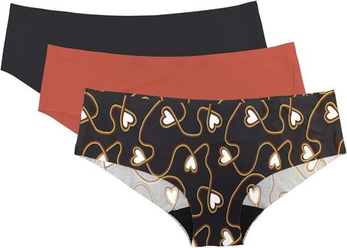 Lasso Hearts Laser Cut Hipster in a Three Panty Pack in Saudi Arabia