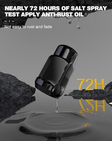 GAsupply 1/2 x 20 Black Lug Nuts, 1/2''-20 Closed End Bulge Acorn Lug Nut Set 1.38" 35mm Tall 3/4" 19mm Hex Conical Seat 60 Degree, 20pcs in Kuwait