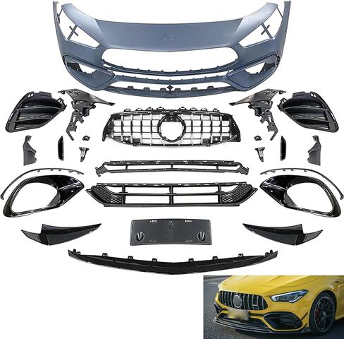 Front Bumper Cover Replacement for 2015-2018 Mercedes Benz C300 W/AMG Sport Package in Saudi Arabia
