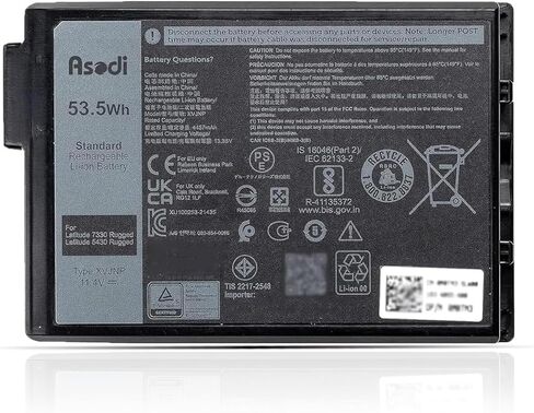 ASODI L17C6P51 01AV498 99Wh بطارية كمبيوتر محمول متوافقة مع Lenovo ThinkPad P72 P73 Series 01AV497 SB10K9K636 SB10K97637 5B10W13903 931QA100H L17M6P52 SB10T83146 5B10W13904 11.4V 868 4 مللي أمبير in Kuwait