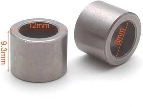 2 Pieces Side Cover Starter Metal Bushing Spacer Fit For GY6 49cc 50cc 139QMB Engine Compatible With Scooter Moped Parts in Kuwait
