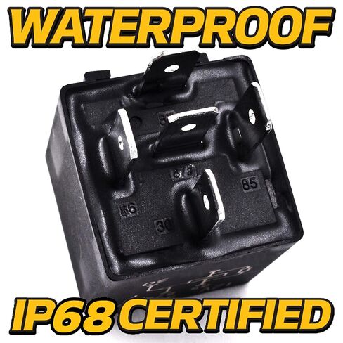 HD Switch (3 Pack) 12V 40A Waterproof Relay Replaces Kubota K3181-62330 w/LED Indicator Light & Dielectric Grease in Saudi Arabia