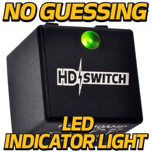 HD Switch (3 Pack) 12V 40A Waterproof Relay Replaces Kubota K3181-62330 w/LED Indicator Light & Dielectric Grease in Saudi Arabia