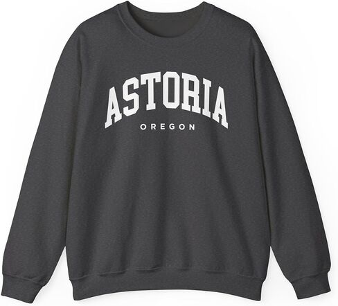 Astoria Oregon Adult Unisex Crewneck Sweatshirt in Saudi Arabia