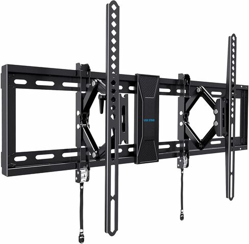 Full Motion TV Wall Mount for Most 32-70 inch TVs, Wall Mount TV Bracket for 55 65 inch TV with Smooth Swivel, Tilt, Extension, Level-Has Hardware & Drill Template in Kuwait
