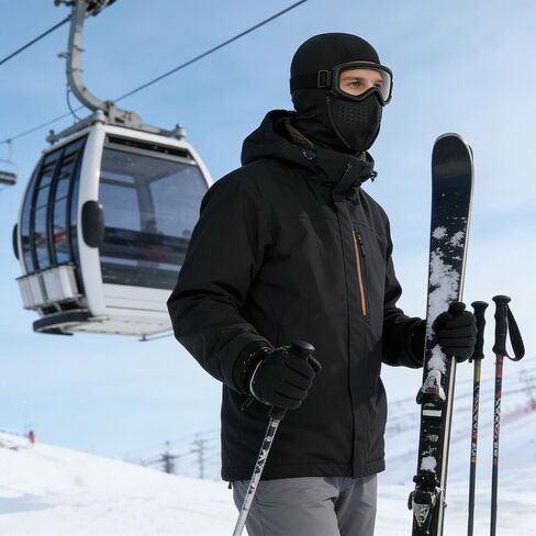 Winter Magnetic Ski Mask Warm Face Mask Full Face Ski Mask for Men Women in Saudi Arabia