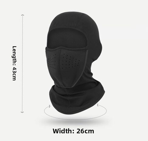Winter Magnetic Ski Mask Warm Face Mask Full Face Ski Mask for Men Women in Saudi Arabia