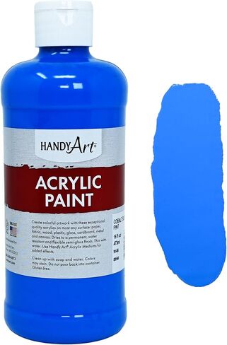 Handy Art Student Acrylic Paint 16 ounce, Fluorescent Red in Saudi Arabia