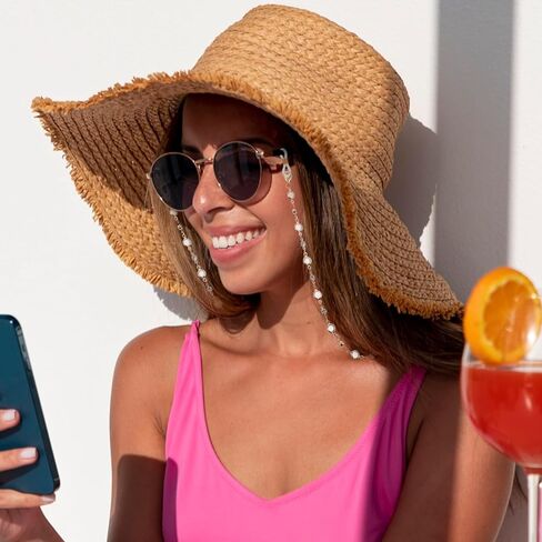سلسلة نظارات مطرزة بالكريستال، سلاسل نظارات العين للنساء، حاملات نظارات العين حول الرقبة، حزام حامل النظارات الشمسية للنساء والفتيات in Saudi Arabia