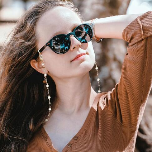 سلسلة نظارات مطرزة بالكريستال، سلاسل نظارات العين للنساء، حاملات نظارات العين حول الرقبة، حزام حامل النظارات الشمسية للنساء والفتيات in Saudi Arabia