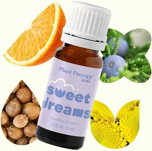 مزيج الزيوت العطرية سويت دريمز من بلانت ثيرابي كيد سيف 10 مل (1/3 أونصة) نقي 100%، غير موسع، درجة علاجية in Kuwait