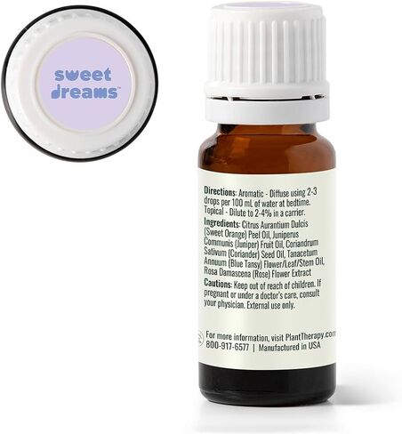 مزيج الزيوت العطرية سويت دريمز من بلانت ثيرابي كيد سيف 10 مل (1/3 أونصة) نقي 100%، غير موسع، درجة علاجية in Kuwait