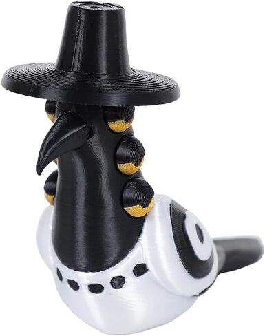 Kpops ‌شياطين هانترس كوسبلاي Sajaaboys Jinus زي إكسسوارات ثلاثية الأبعاد مطبوعة غراب تجهيزات حفلة الهالوين الديكور in Kuwait