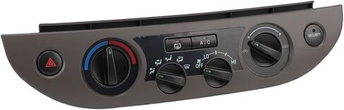 Ac Climate Control Panel Switch for 2002-2006 Manual Version with Control Knobs Air Conditioning Switch Panel Bezel Vent Button Assembly (Gray) in Saudi Arabia