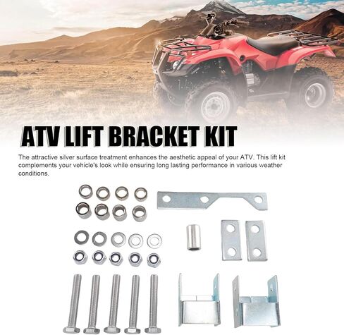 Front Rear ATV Lift Kit for Recon 250 1997-2020, Front Rear Full 2 Inch ATV Lift Bracket Kit, Alloy Steel ATV Shock Lift Kit Replacement in Kuwait