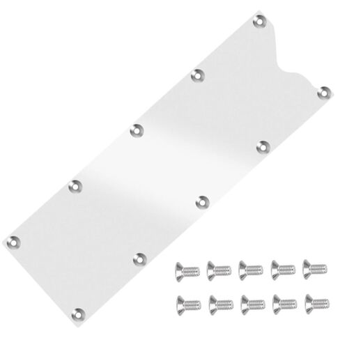 Vacuum Manifold Kit, Valley Pan Cover Plate, Compatible with LSX LS1 LM7 LR4 LQ4 LS6 L59 LQ9 LM4 L33, 1 Set (Silvery) in Saudi Arabia