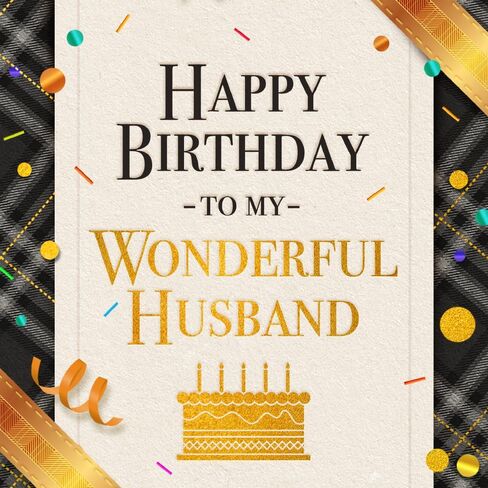 بطاقة عيد ميلاد الزوج من Prime Greetings، مصنوعة في أمريكا، مخزون بطاقات سميك مع ظرف ممتاز معبأ في بريد عرض تقديمي قابل لإعادة الاستخدام، صديق للبيئة، 5 بوصة × 7.75 بوصة in Kuwait
