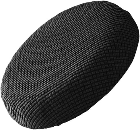 Milisten Bar Stool Cushions Round Stool Covers Round Bar Cover for Dining Chairs Black in Saudi Arabia