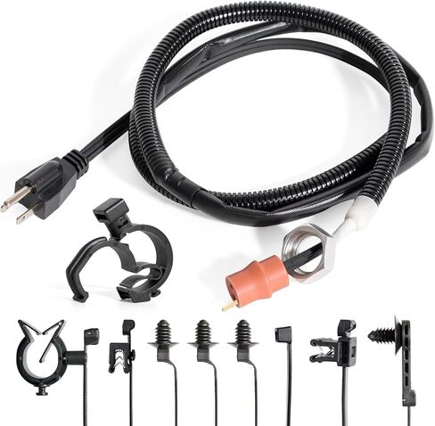 68223419AA 6.7L Engine Block Heater Cord Fit for Dodge Ram 2014-2018 2500 3500 4500 5500 Cummins Diesel in Saudi Arabia