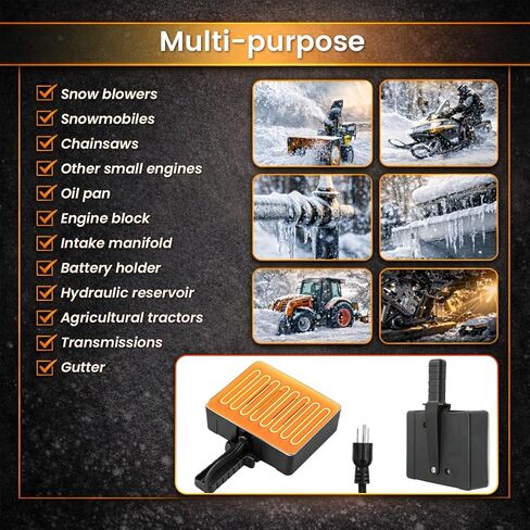 1190X 1190 سخان كهربائي محمول بمغناطيس للحرارة 300 واط 120 فولت تيار متردد مناسب لنقل الحركة وأواني الزيت والمحركات المغناطيسية سخان الكتلة in Kuwait