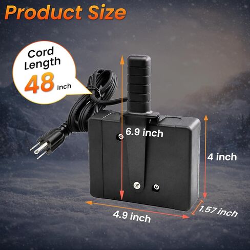 1190X 1190 سخان كهربائي محمول بمغناطيس للحرارة 300 واط 120 فولت تيار متردد مناسب لنقل الحركة وأواني الزيت والمحركات المغناطيسية سخان الكتلة in Kuwait