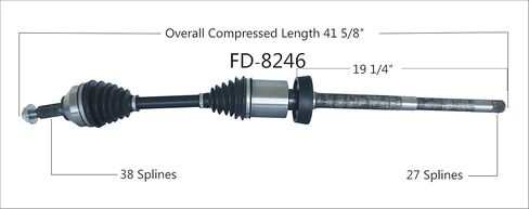 TrakMotive FD-8246 محور السيرة الذاتية in Saudi Arabia