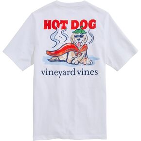 تي شيرت جيب قصير الأكمام للأولاد من Vineyard Vines Boys Hot Chili Dog in Kuwait