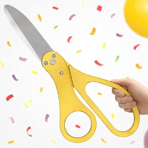 20" Gold Scissors for Grand Opening – Gold Giants Ribbon Cutting Scissors for Special Events Inaugurations and Ceremonies Giant Shears for Opening Ceremony Heavy Duty Shears in Saudi Arabia