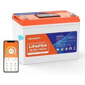 12V 7Ah LiFePO4 Lithium Battery, Built-in 7A BMS, 5000+ Deep Cycle Rechargeable Battery Perfer for Fish Finder, UPS, Kid Car, Ride on Toys and Alarm System, etc. in Saudi Arabia