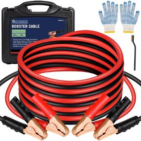 SAFEMATE 0 Gauge Heavy Duty Jumper Cables for Diesel Trucks - 30Ft 1000A Extra Long Booster Cables with Quick Connect Plug, Battery Cable & Carry Bag for Truck, Car, Van, RV in Kuwait