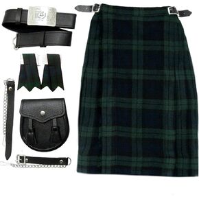 Tartanista Black Watch Boys طقم/زي مع نقبة وحزام Sporran وومضات للأعمار من 3 إلى 4 سنوات in Kuwait