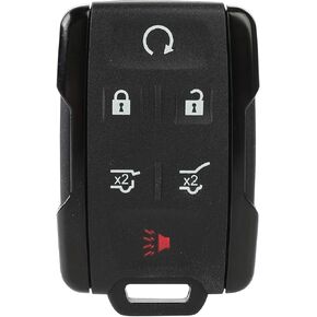 1 Pack 6 buttons Remote Control Car Key Fob 2016-2019 Fit for Chevrolet Suburban 3500 HD 6.0L M3N32337100 in Saudi Arabia