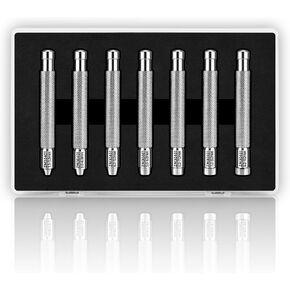 مجموعة لف التاج مكونة من 7 قطع، أداة لف الساعة الميكانيكية، أداة ضبط اليد، اللف اليدوي وإعداد الوقت، أداة إصلاح الساعة الاحترافية مناسبة لضبط الوقت في معظم الساعات in Kuwait