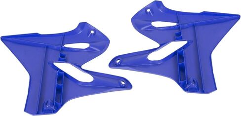 مجموعة بلاستيكية متوافقة مع مجموعة إعادة تصفيف الدراجة النارية Yamaha YZ125 YZ250 2002-2020 - أزرق وأبيض (8 قطع) in Kuwait