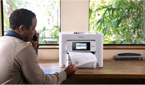 طابعة Epson Workforce Pro WF-C4810 النافثة للحبر متعددة الوظائف - ملونة in Saudi Arabia