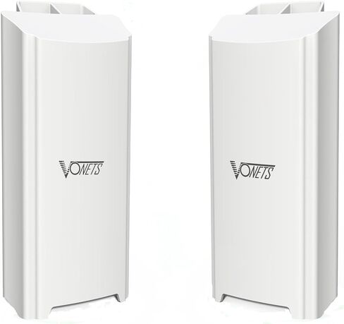 VONETS VAR11N-300 Portable WiFi Router 2.4GHz WiFi Bridge Wireless Repeater WiFi Hotspot to Ethernet WAN/LAN 2 RJ45 Ports(10/100Mbps) DC/USB Powered for Hotel IP Printer Network Devices in Kuwait